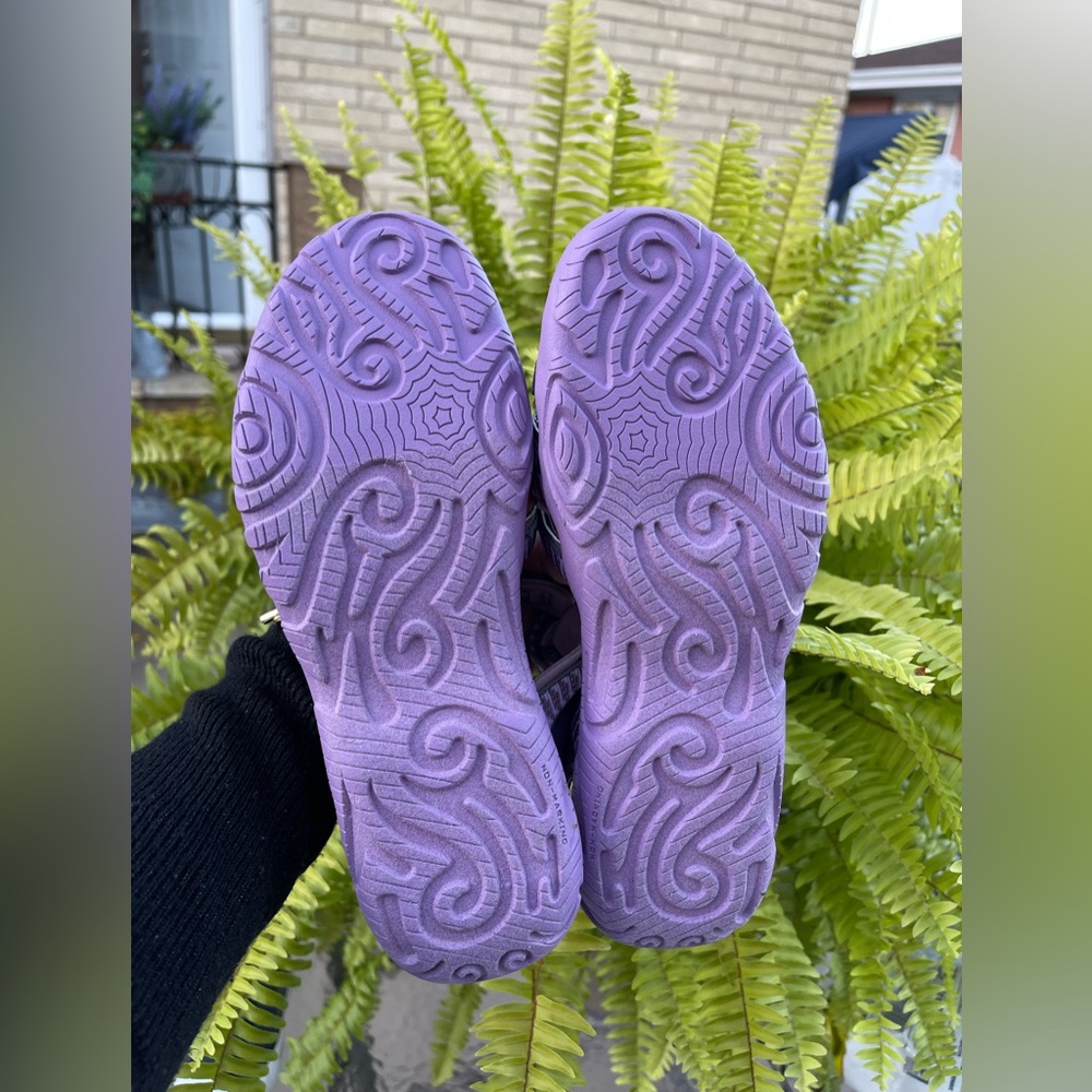 teva sandals purple